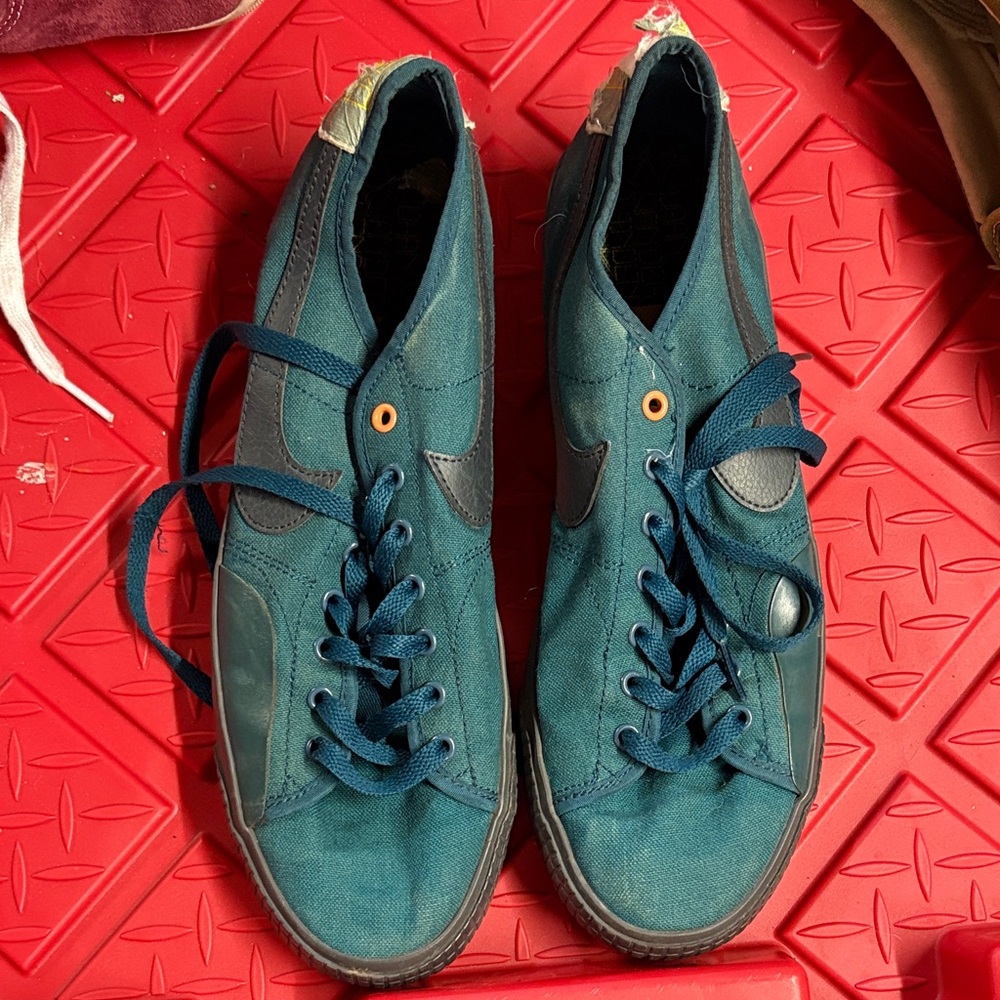 Nike SB Teal and Navy Sneakers